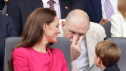 Mike Tindall reveals back story of Prince Louis’ viral photo