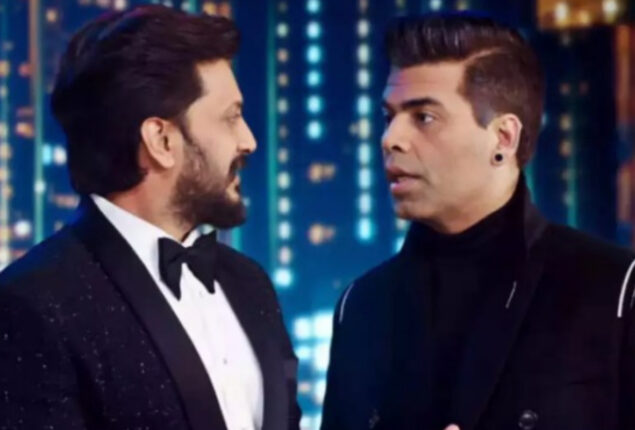 Karan Johar accused of leaking celebrity secrets by Riteish Deshmukh