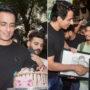 Sonu Sood receives birthday surprise from his fans outside his residence 