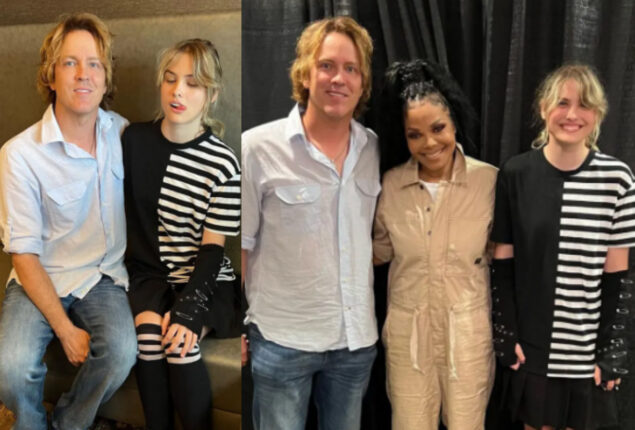 Anna Nicole Smith’s daughter spends time with Janet Jackson