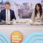 Richard Arnold and Ranvir Singh in an awkward clash with GBM star