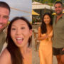 Natalie Lee and Blake Moynes take a trip together