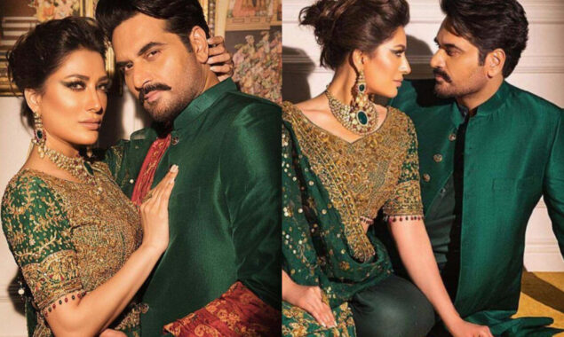 Mehwish Hayat and Humayun Saeed’s shoot looks fantastic