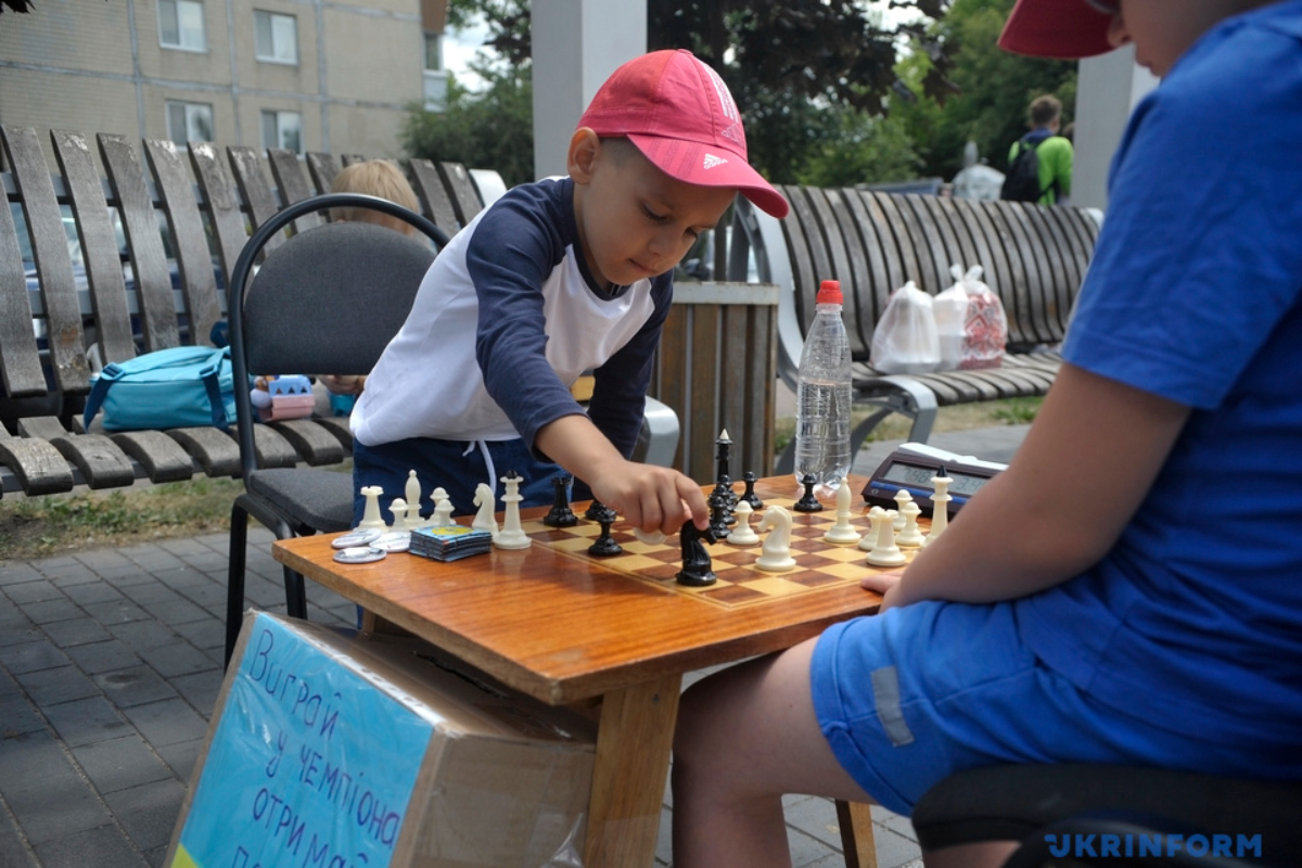 Five-year-old Vinnytsia chess prodigy