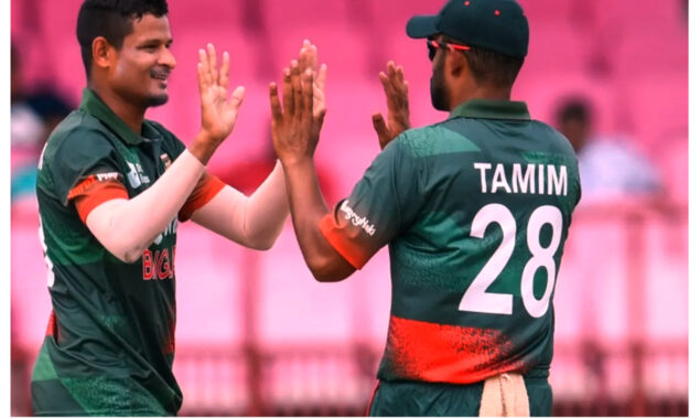 Mehidy and Nasum win series for Bangladesh