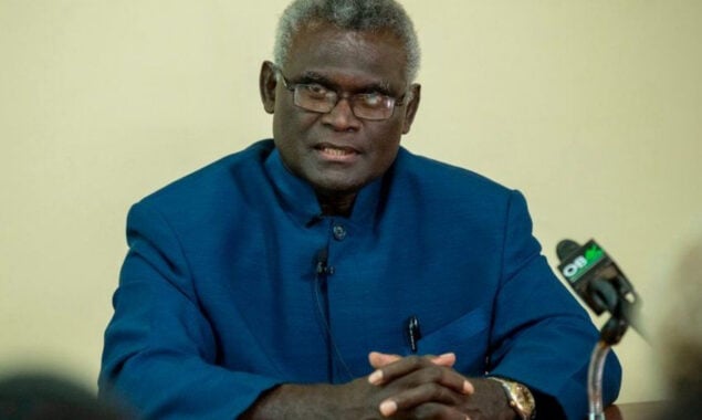 Solomons PM Sogavare says foreign base would make it a military target