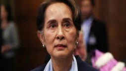 Aung San Suu Kyi of Myanmar testifies in an election fraud trial