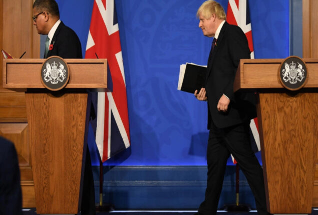 British climate chief may resign as Tory race heats up