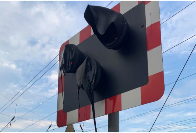 Europe heatwave melts train signals in UK