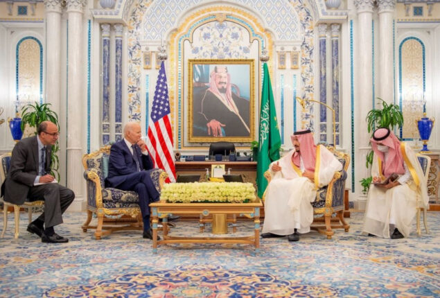 Biden wants Israel to be included at the Arab meeting held in Saudi Arabia