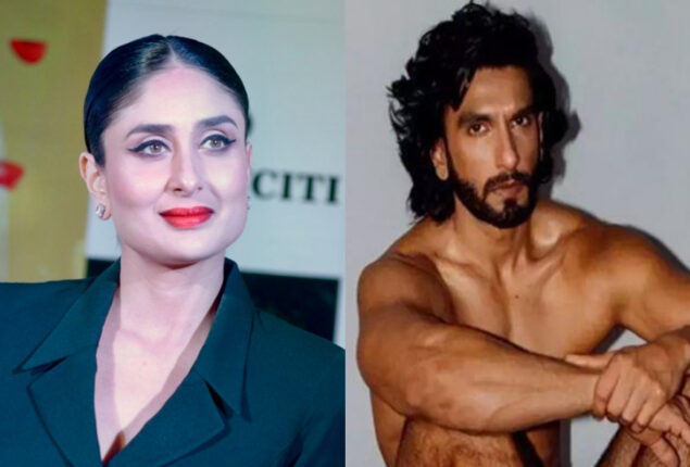 Kareena Kapoor reacts on Ranveer Singh’s nude photoshoot, she calls it ‘open ticket for everyone’