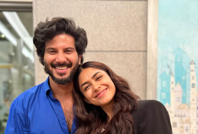 Birthday boy Dulquer Salmaan wished by Mrunal Thakur