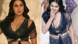 Sara Ali Khan steals the spotlight as she walked in a sparkling outfit