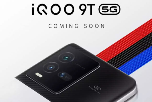 iQOO 9T official design image revealed