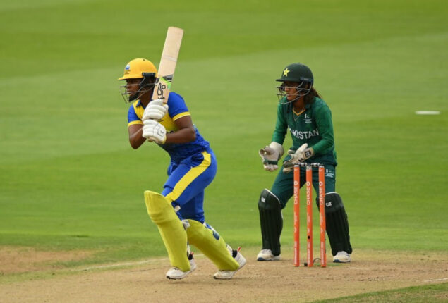 Pakistan women’s team lost by 15 runs against Barbados in CWG opener