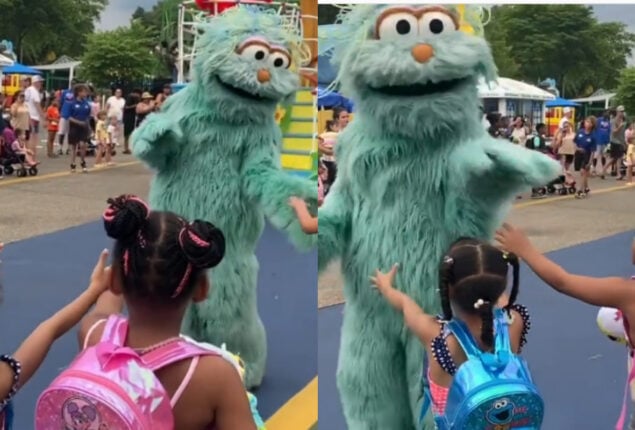 US Theme Park character ignores black girls their family sues it for $25M