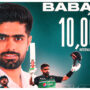 Babar Azam achieved 10,000 runs in international cricket