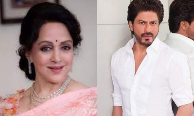 Shah Rukh Khan once got his hair combed by Hema Malini