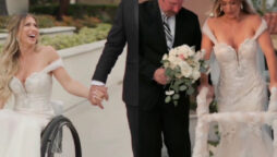 Paralyzed bride