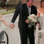 Paralyzed bride walks for first time at wedding, surprising husband