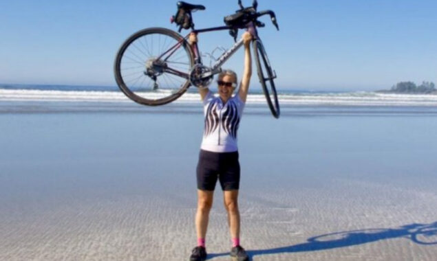 World Record: 72-year-old sets Pacific coast bike ride across Canada