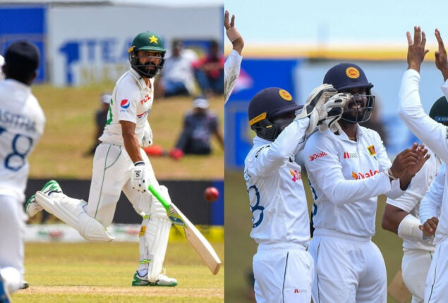 SL vs PAK: Pakistan trails by 187 as day 2 comes to end