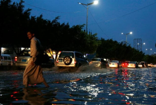 Floods in war-torn Yemen killed 10 people