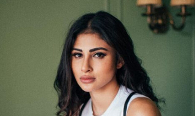 Mouni Roy looks dreamy in backless blue gown, shares cozy PIC with hubby Suraj Nambiar