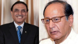 Asif Ali Zardari meets Chaudhary Shujaat Hussain at his residency