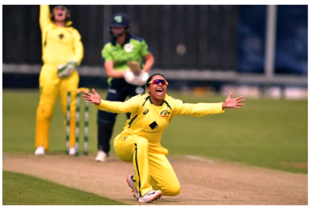 Alana King and Darcie Brown help Australia smash Ireland