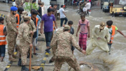 Army troops reach Karachi, interior Sindh with flood relief equipment