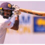 Oshada Fernando and Kusal Mendis of Sri Lanka add to an early wicket