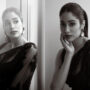 Janhvi Kapoor looks attractive in black and white photoshoot