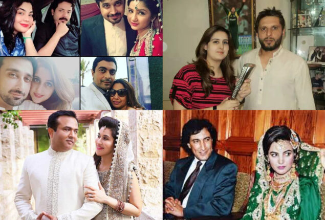 Pakistani Celebrities that got married in their own family