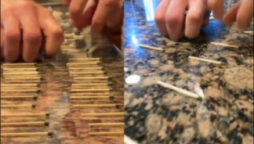 World Record: Idaho man breaks 83 matches in 30 seconds