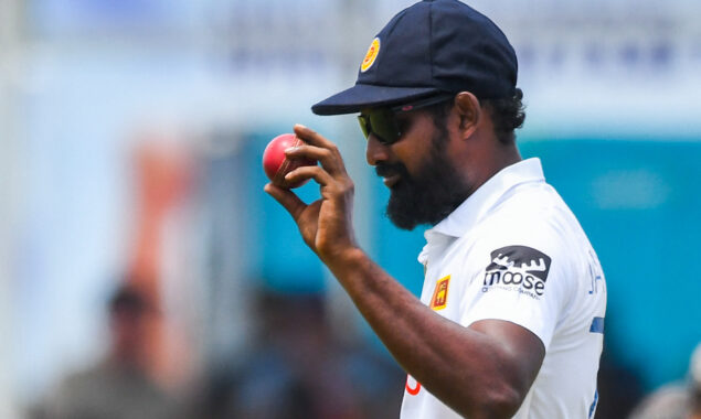 SL vs AUS: Debutant spinner Prabath Jayasuriya bags 6 wickets