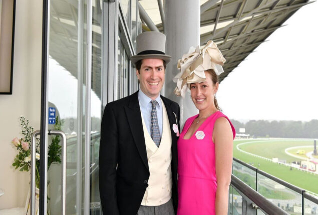 Lady Tatiana Mountbatten, the Queen’s distant cousin, marries an Etonian