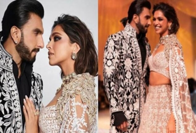 Deepika Padukone and Ranveer Singh at Mijwan show