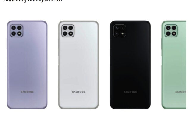Samsung Galaxy A22 5G price in Pakistan & specs