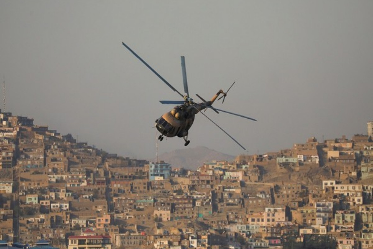 firefighting helicopter