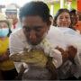 Viral Video: Mexico mayor marries alligator kisses bride after ceremony