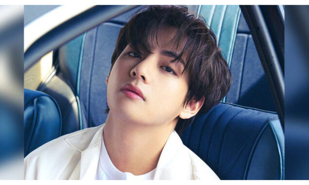 BTS’ V rolled to elude fans and reporters at the airport