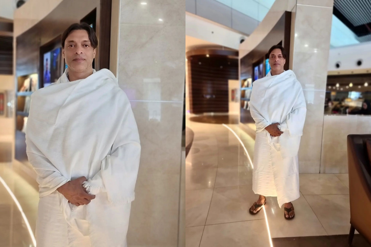 shoaib akhtar performs hajj