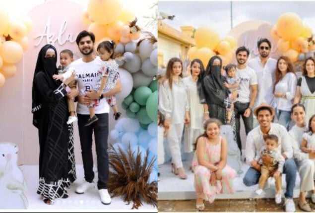 Actor Yasir Shoro’s wife receive praises from public for observing full pardah