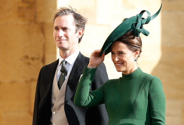 Pippa Middleton and her husband James Matthews welcomed their third child