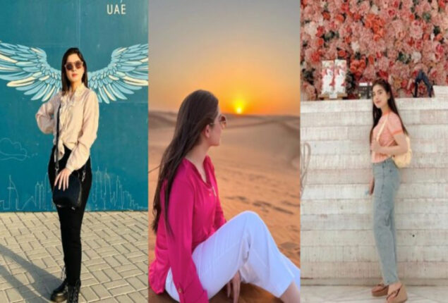 Arisha Razi Khan takes a quick trip to the UAE