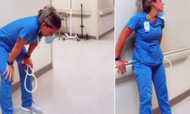 TikTok video of mourning nurse, Netizens called her attention-seeker