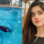 Jannat Mirza swims like a pro while beating the heat