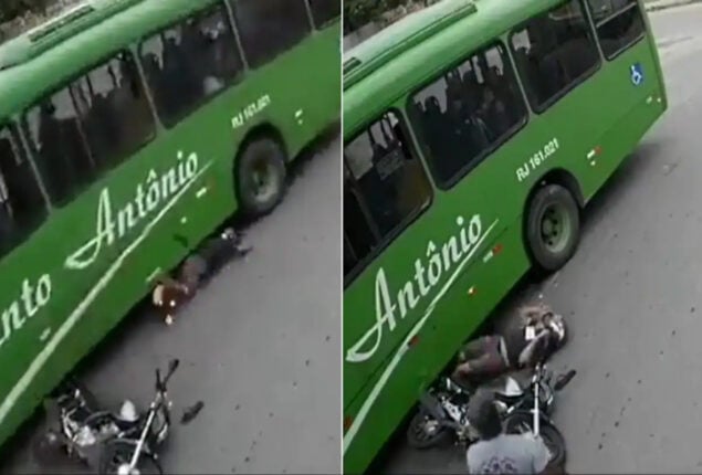 Bengaluru police shares bikers survival video, says ‘helmet saves life’