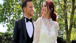 Stacey Solomon weds Joe Swash at Pickle Cottage